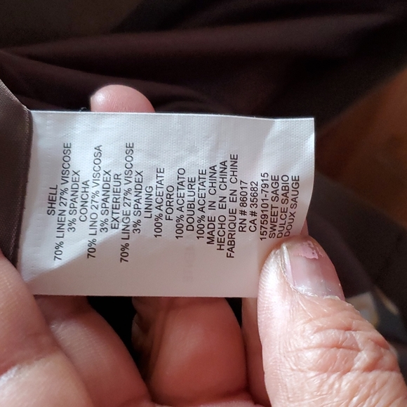 bebe size 4 Green Blazer - Picture 10 of 10